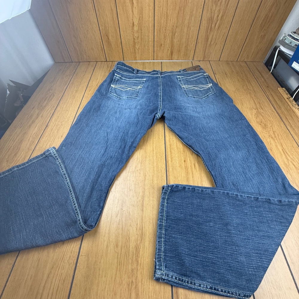Wrangler 20X Style 42 Vintage Boot Jeans Mens 38x34 Blue Denim Western Cowboy - Picture 11 of 15